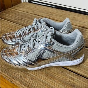 Nike Silver Mirror Low-Top Sneakers